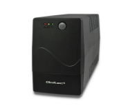 Qoltec Monolith (650VA/360W, 2x FR) - 397374 - zdjęcie 1